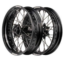 Axiom Yamaha WR250/450F 19-24 Black Motard Wheel Set