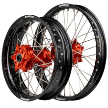 Axiom KTM 1090-1290 14-25 21"/18" Black/Orange Cushed Adventure Wheel Set