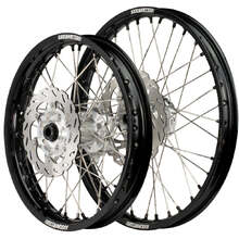 Axiom Suzuki DRZ400E 00-24 21"/18" Black/Silver/Black Wheel Set w/Discs