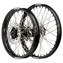 Axiom KTM/Husqvarna/GAS GAS 03-22 21"/19" Black Wheel Set w/Discs