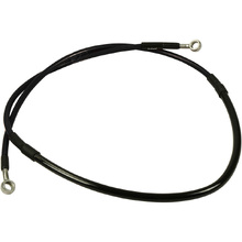 Ballards Honda XR600R 91-00 Black Braided Front Brakeline
