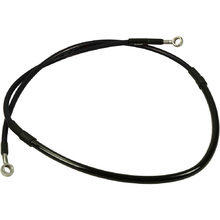 Ballards Suzuki DRZ400E 99-04 Black Braided Front Brakeline