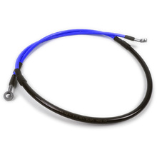 Ballards Yamaha WR250F/450F 19-25 Blue Front Braided Brakeline