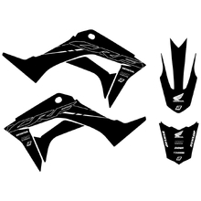 Blackbird Racing Honda CRF110F 19-27 Black Race Graphics Kit