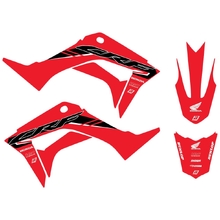 Blackbird Racing Honda CRF110F 19-27 Red Race Graphics Kit