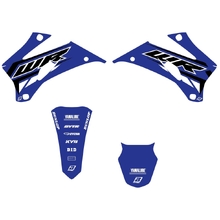 Blackbird Racing Yamaha WR250F 07-14 WRF450 07-11 Race Graphics Kit