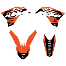 Blackbird Racing KTM SX/SXF 07-10 EXC/EXCF 08-11 Race Graphics Kit