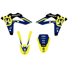 Blackbird Racing Husqvarna TE/TC 250-510 05-07 Yellow Race Graphics Kit