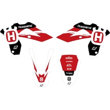 Blackbird Racing Husqvarna CR/WR 06-08 Red Race Graphics Kit