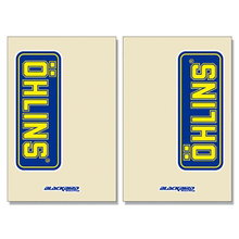 Blackbird Racing Ohlins Clear Fork Decals