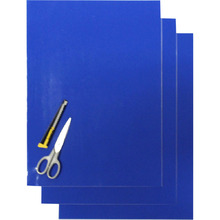Blackbird Racing 47x33cm Blue Decal Sheets