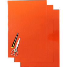 Blackbird Racing 47x33cm Orange Decal Sheets