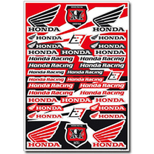 Blackbird Racing Honda Sticker Sheet