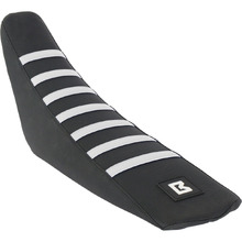 Ballards Beta RR 2T/4T 13-19 Black/White Gripper Pleated Seat Cover