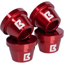 Ballards Honda CR/CRF Red Alloy Rubber Killers