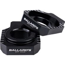Ballards KTM/Husqvarna 125-450 23-25 Black Axle Blocks