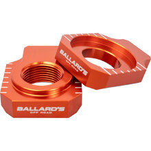 Ballards KTM/Husqvarna 125-450 23-25 Orange Axle Blocks