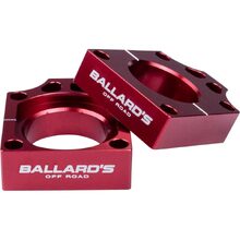 Ballards CRF250-450 09-26 Red Axle Blocks