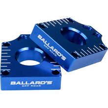 Ballards YZ65/85 Blue Axle Blocks