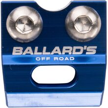 Ballards Yamaha YZ/YZF/WRF Blue Brake Line Clamp