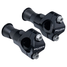Ballards Ducati Desmo450 MX 26-27 Black Handlebar Clamp Riser Bar Mounts