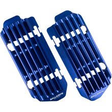 Ballards Yamaha YZ125/250 05-25 Billet Blue Radiator Guards