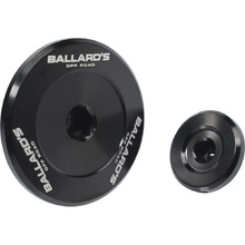Ballards Yamaha YZ250F 14-25 YZ450F 10-22 Black Engine Plug Kit