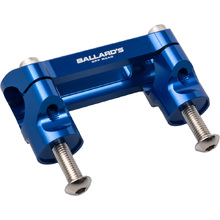 Ballards KTM/Husqvarna 125-450 23-25 Blue One Piece Bar Mounts