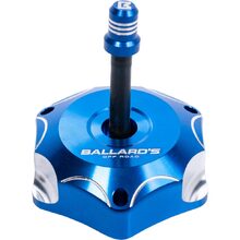 Ballards Yamaha/Kawasaki Blue Fuel Tank Cap With Vent