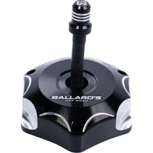 Ballards Yamaha/Kawasaki Black Fuel Tank Cap With Vent