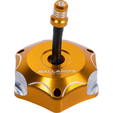 Ballards Suzuki RM/RMZ Gold Fuel Tank Cap With Vent