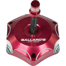 Ballards Honda CRF250/450R 02-16 Red Fuel Tank Cap with Vent