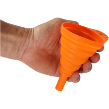 Ballards Orange Silicone Foldable Funnel