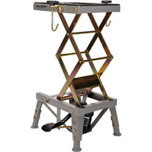 Ballards Grey Hydraulic Scissor Lift Stand