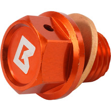 Ballards KTM/Husqvarna M12/1.5X12 Orange Magnetic Sump Plug