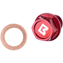 Ballards GasGas EC250-350F MC125-450F 21-25 Red Magnetic Sump Plug