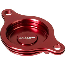 Ballards Honda CRF450R 02-08 CRF450X 05-17 Red Oil Filter Cover