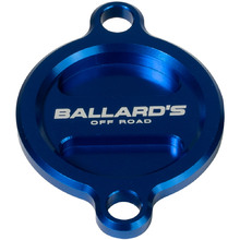 Ballards Husqvarna FE250-501 FC250-450 Blue Oil Filter Cover