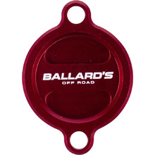 Ballards GasGas EC250F-350F MC125/250F 21-23 Red Oil Filter Cover