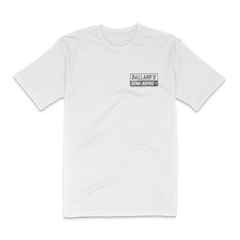 Ballards Gone Riding White/Charcoal Staple Tee