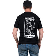 Ballards Gone Riding Black/White Tee