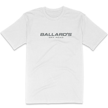 Ballards Logo White/Charcoal Staple Tee