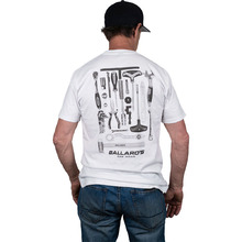 Ballards Tool Time White Tee