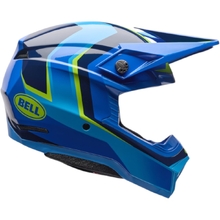 Bell 2027 Moto-10 Mips Pulse Frequency Blue Helmet