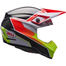 Bell 2027 Moto-10 Mips Surge Acid Red Helmet