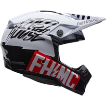 Bell 2027 Moto-10 Mips Fasthouse FHMC White/Black Helmet