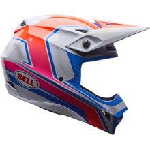 Bell 2027 MX-10 Mips Speedway White/Blue Helmet