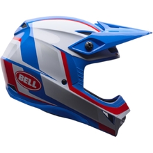 Bell 2027 MX-10 Mips Spiral White/Red/Blue Kids Helmet