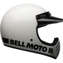 Bell 2026 Moto-3 Classic White Helmet