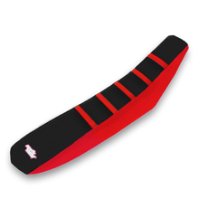 MotoSeat Beta RR/RS/RR-S 13-19 Ribbed Red/Black Seat Cover